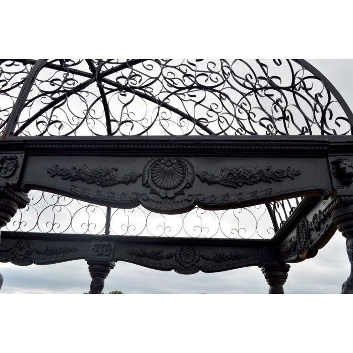 Ornate Pattern Roof on the Gazebo 