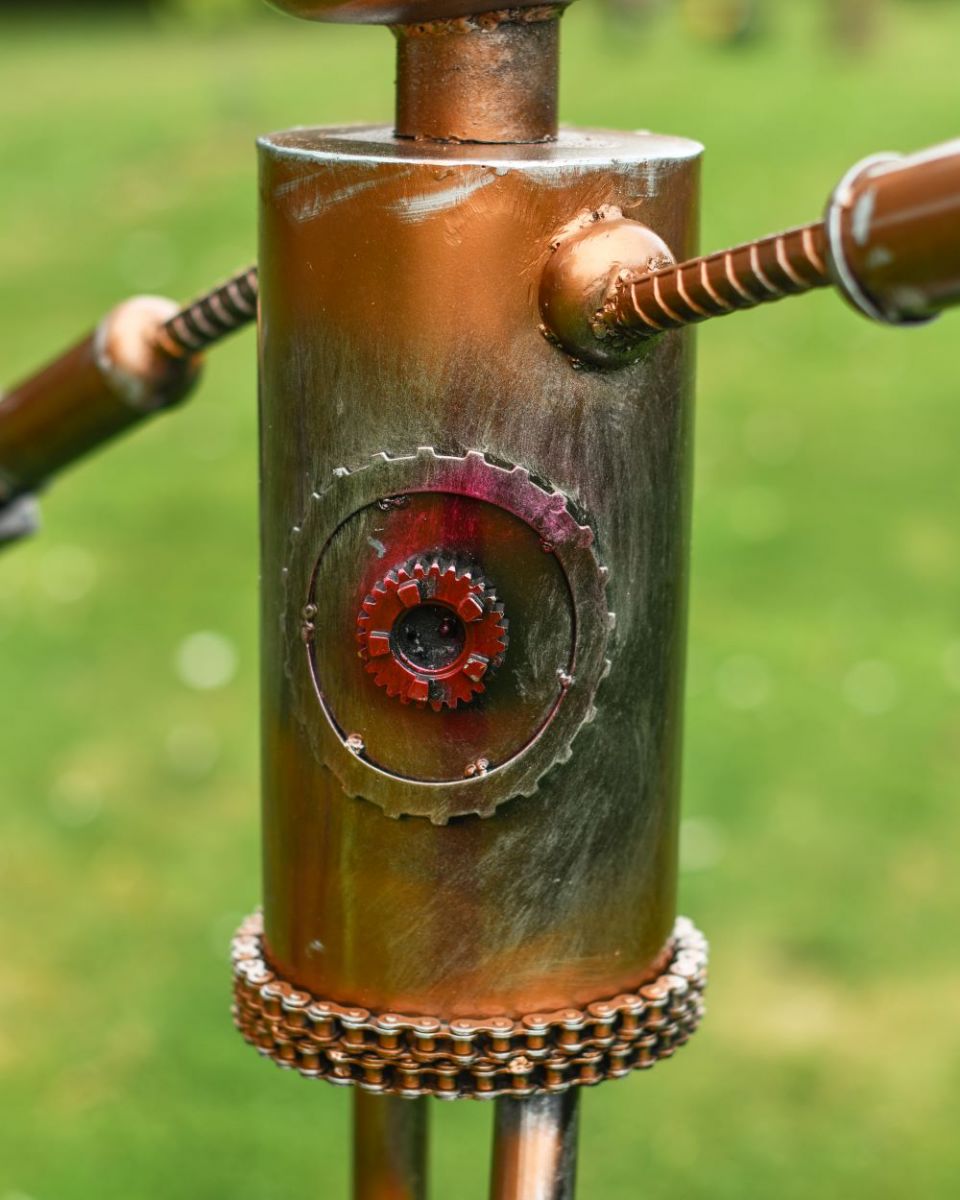 Close up of Hugging Robot Body Close up of Hugging Robot Body