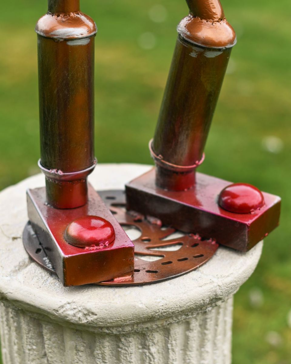 Close up of Hugging Robot Feet Close up of Hugging Robot Feet