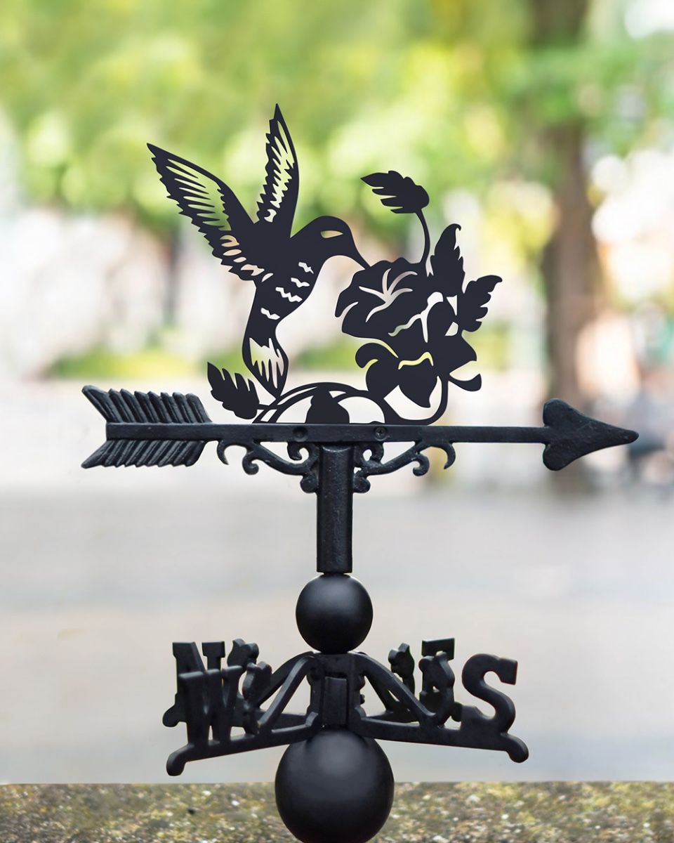 Design On The Hummingbird Weathervane