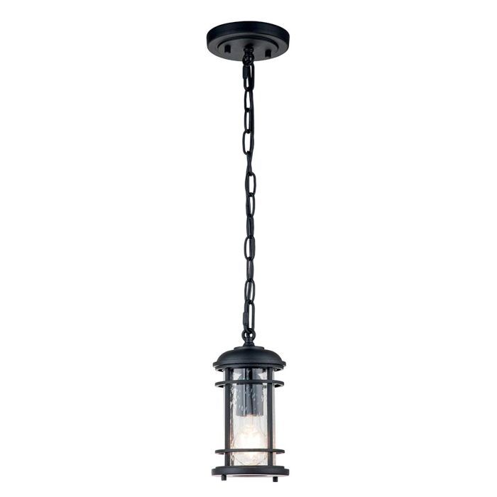 Hurst Point Single Bulb Hanging Porch Chain Lantern