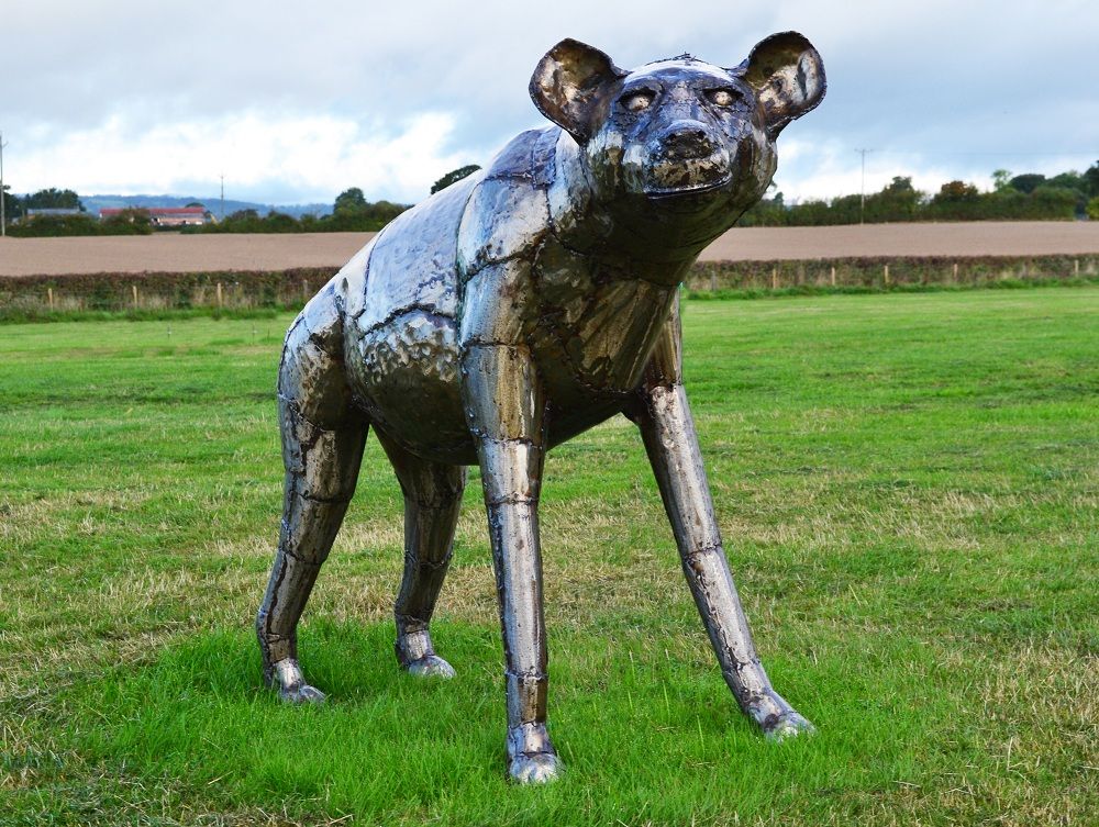 “Havelock” Hyena Garden Sculpture