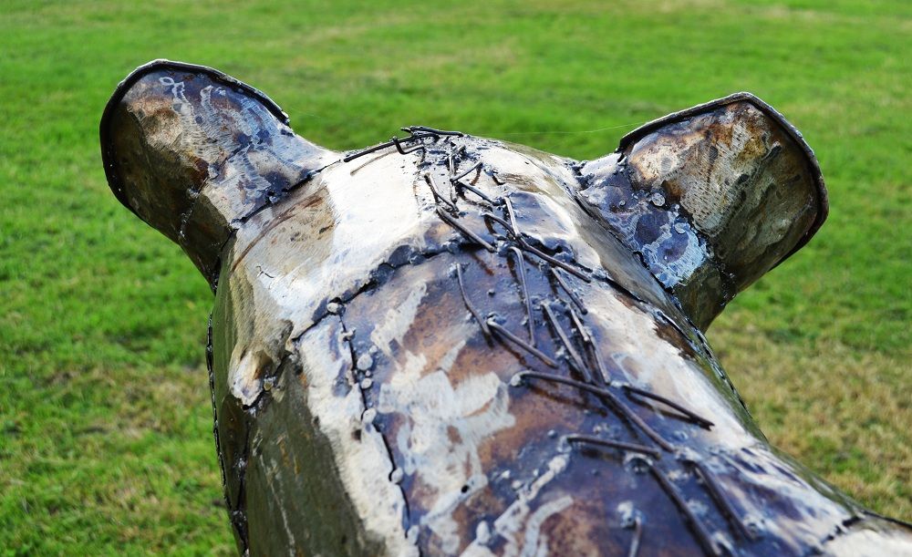 “Havelock” Hyena Garden Sculpture