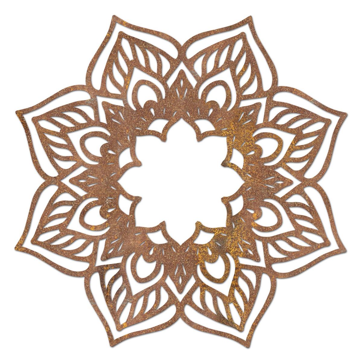 Mandela Wall Art in a Rustic Finish