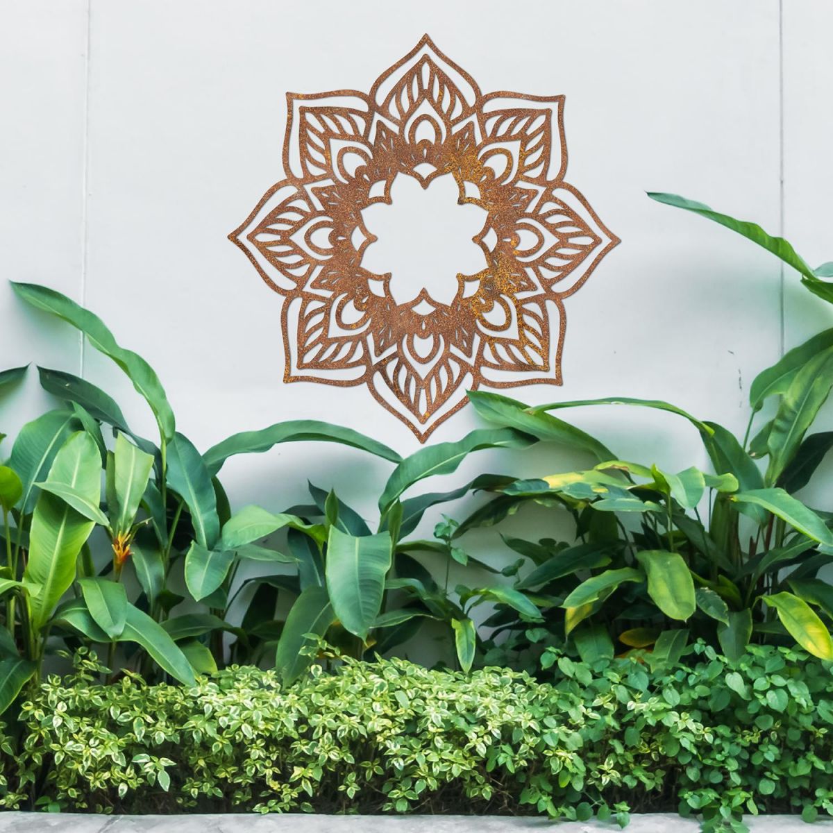 Mandela Wall Art in Situ Outside