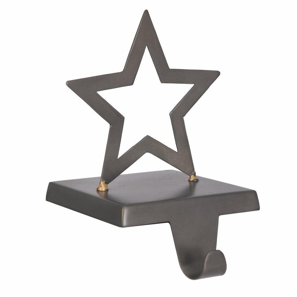 Star Stocking Holder Created From Iron Iron Star Stocking Holder Created From Iron Iron