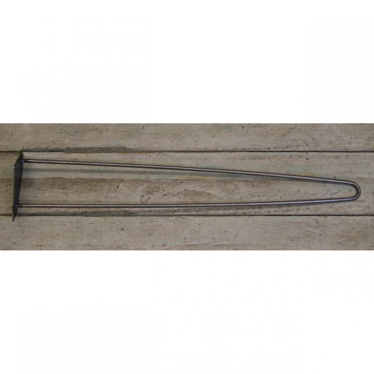 Two Prong Hairpin Table Leg Created From Iron