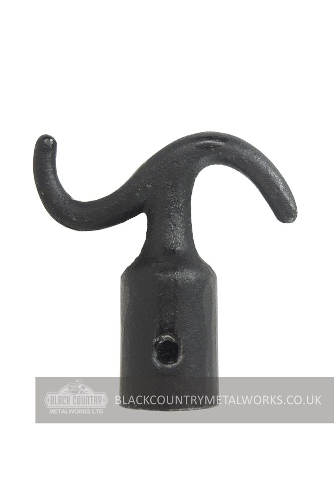 ⅞" Iron Window Pole Hook