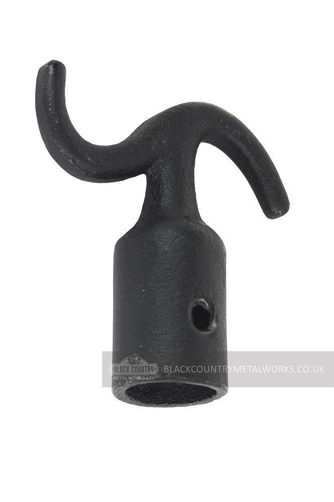 ⅞" Iron Window Pole Hook