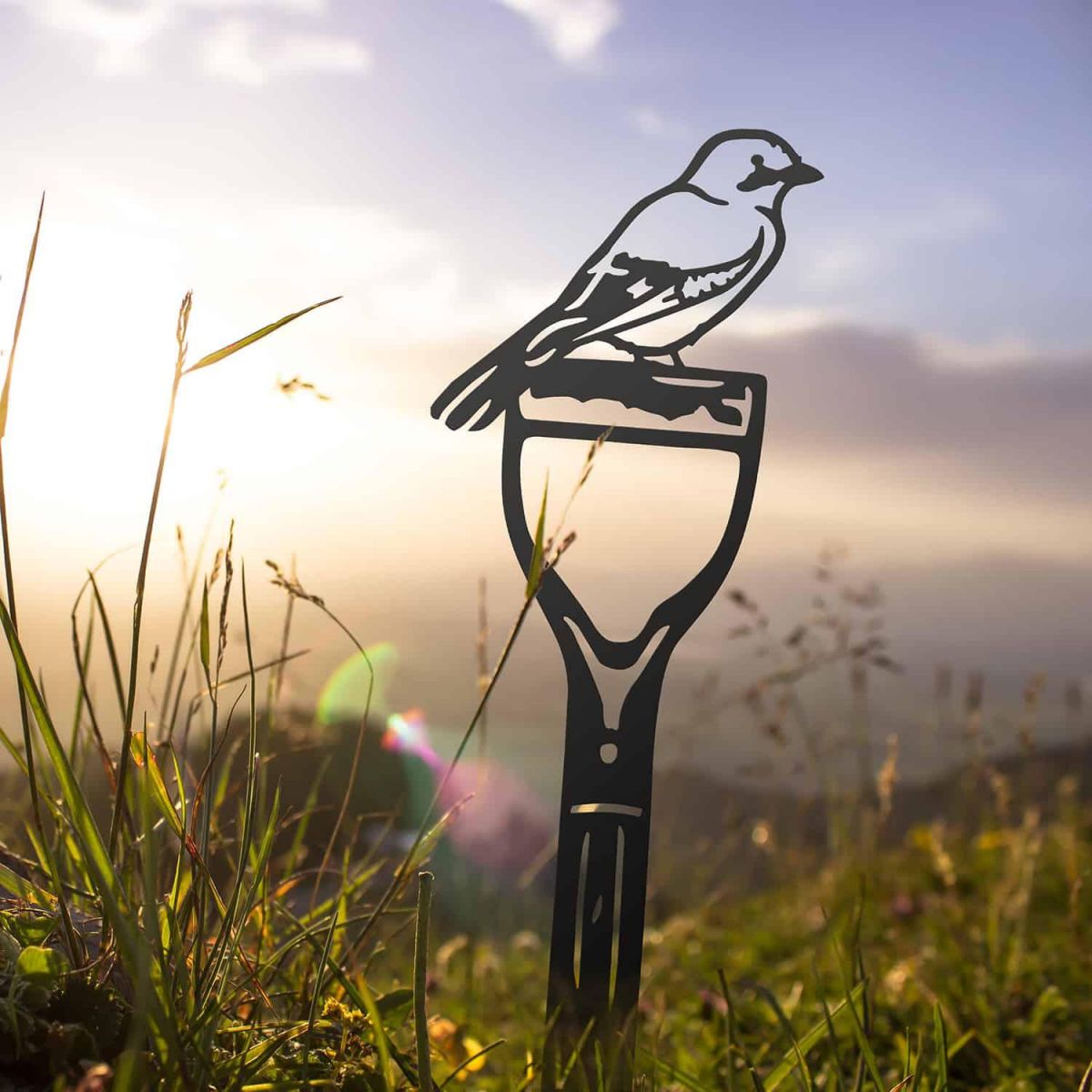 Jay Bird Sheet Steel Silhouette in Black Finish