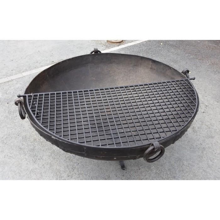 Kadai Fire Bowl Half Grill on a Kadai Bowl Kadai Fire Bowl Half Grill on a Kadai Bowl