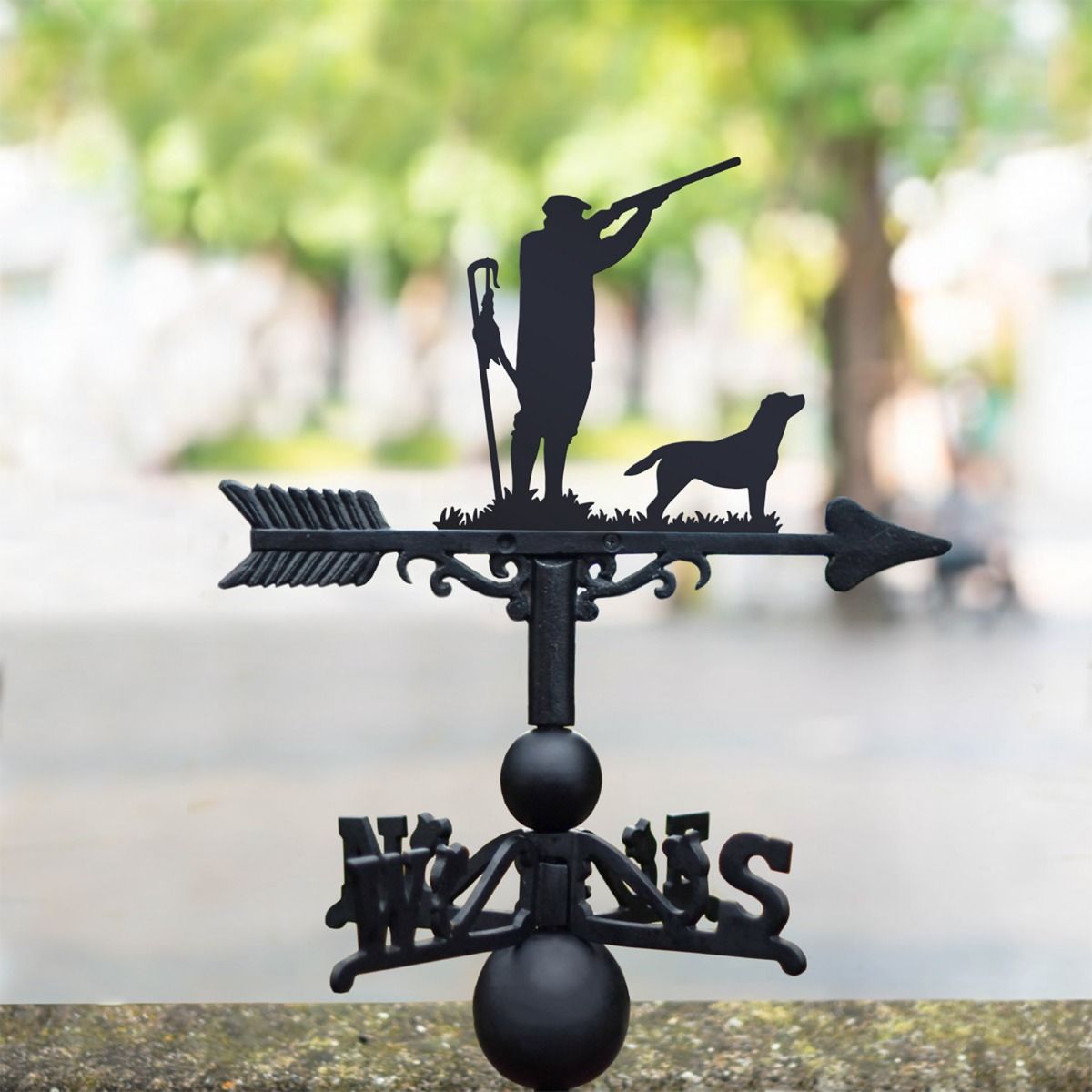 "Game Season" Labrador Weathervane