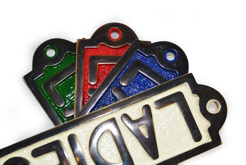 Ladies & Gents Toilet Sign - Colour