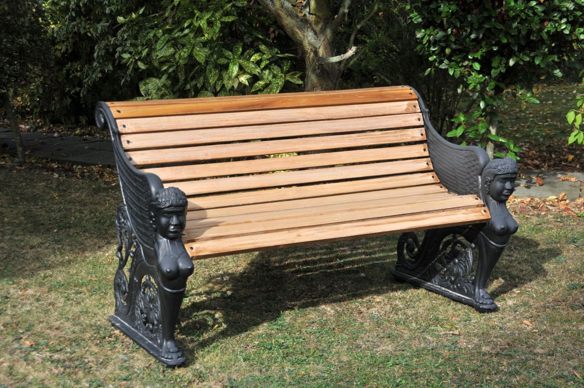"Lady Amphora" Garden Bench