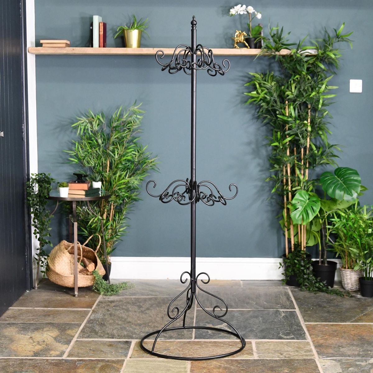 "Lady Edelthorpe" Ornate Hat & Scarf Stand