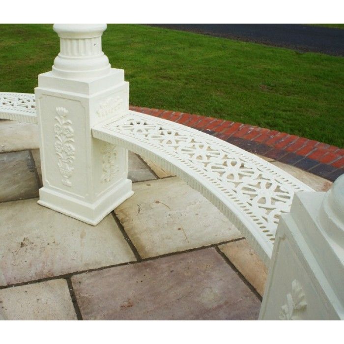 Sitting Benches on the Gazebo