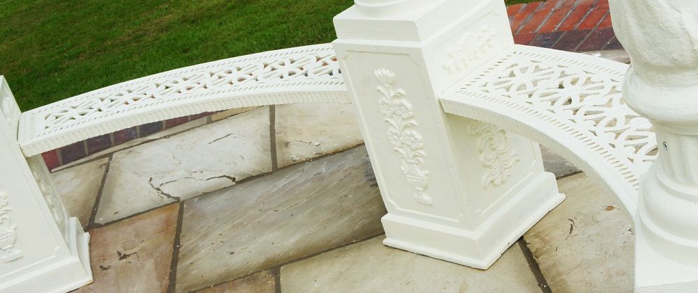 "The Imperial Adariani" Cream Gazebo 