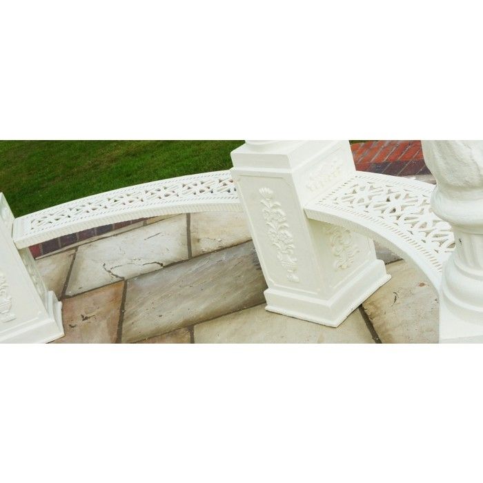 Sitting Benches on the Gazebo