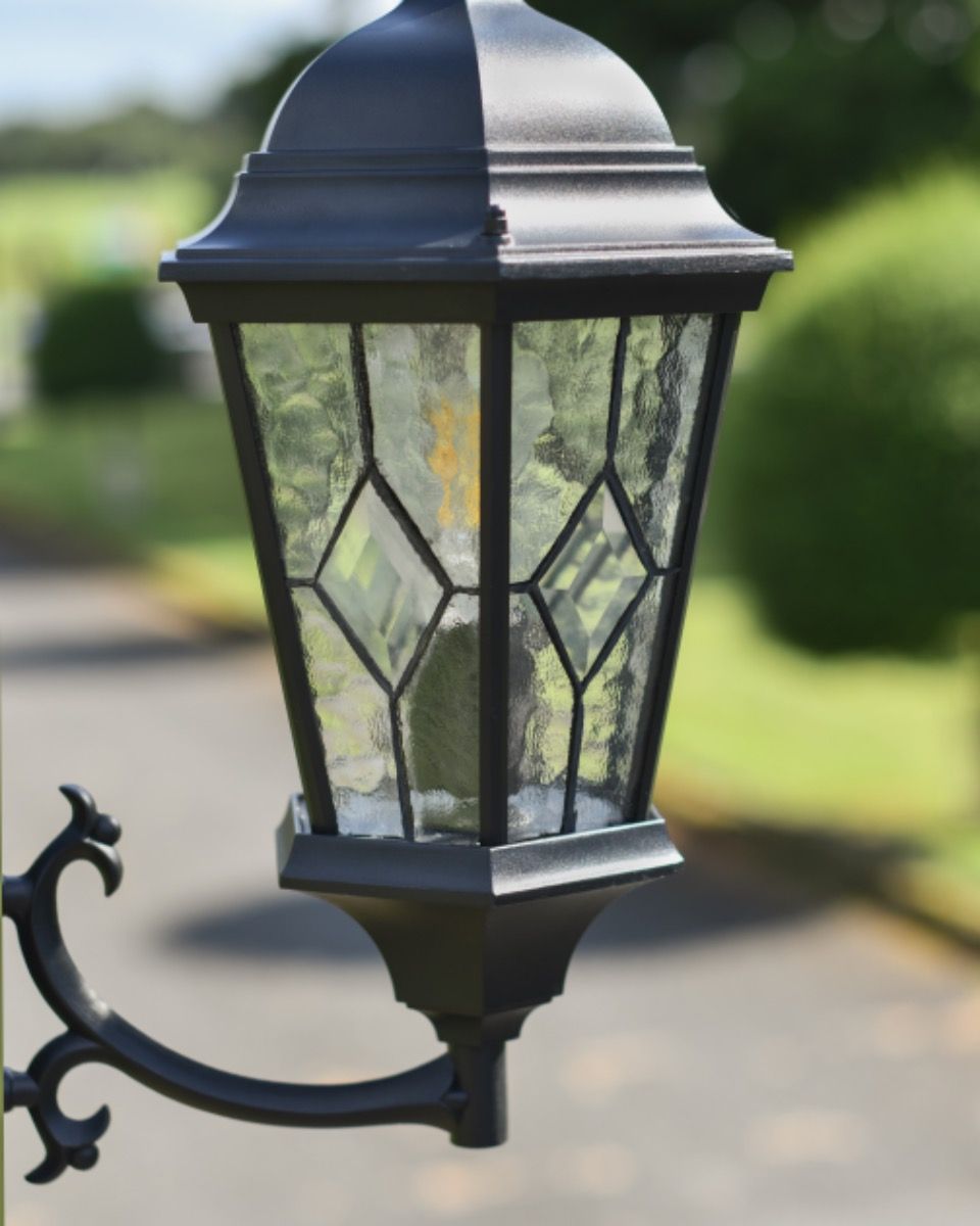"Lord Dartmoor" Double-Headed Victorian Lamp Post Lantern Details