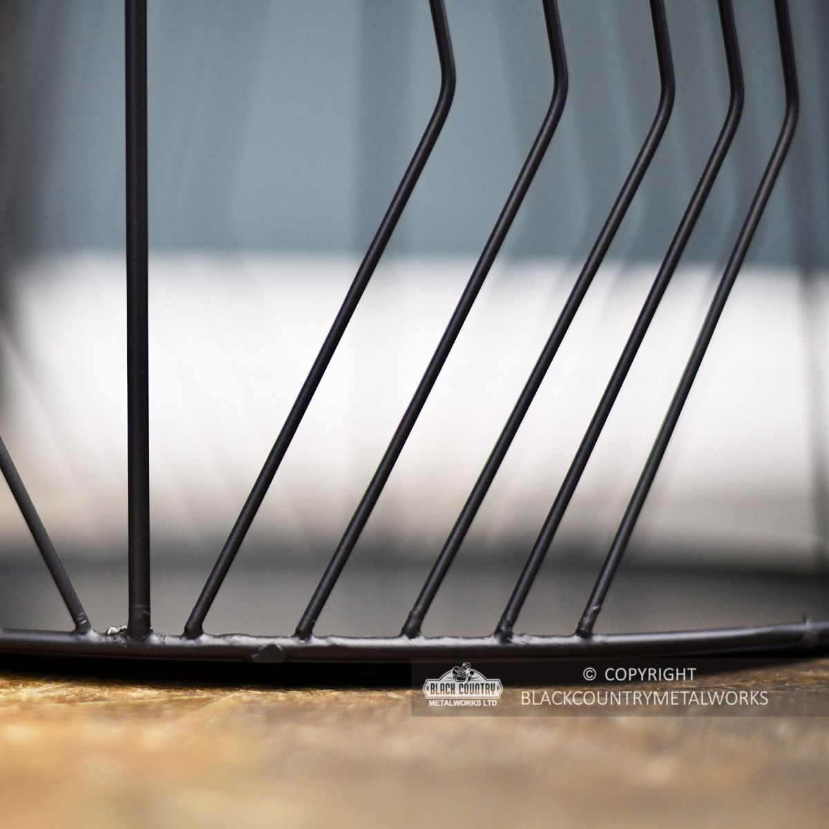 Close-up of the Art Deco Wired Design