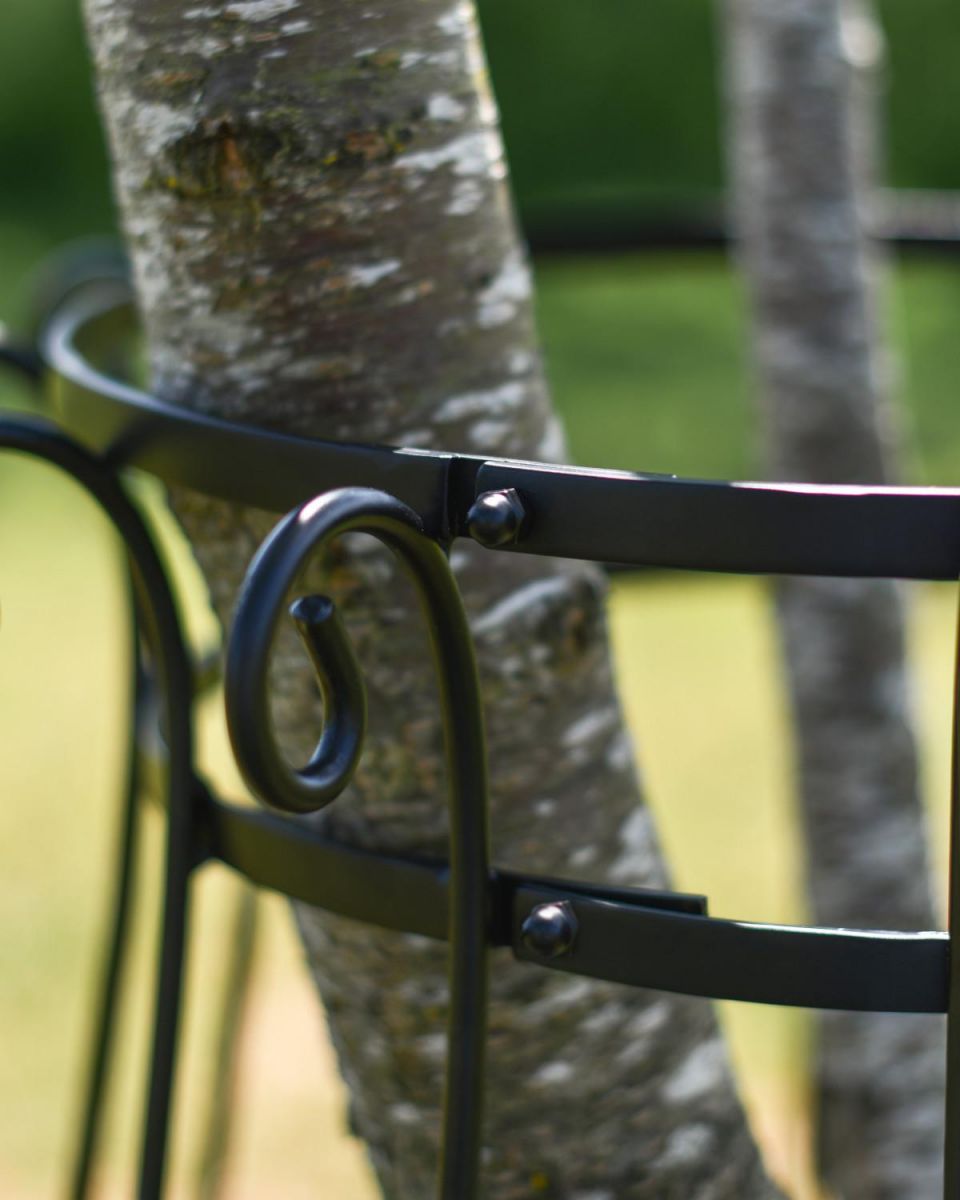 Close-Up of Sleek Midnight Black Finish