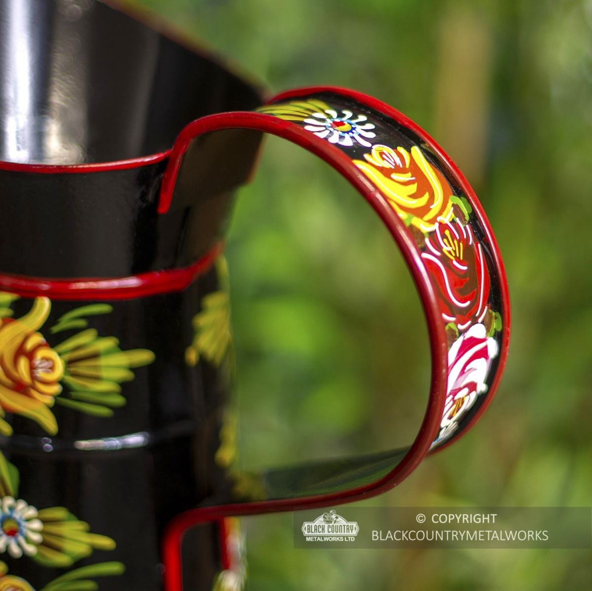 Close-up of the Handle of the Jug Close-up of the Handle of the Jug