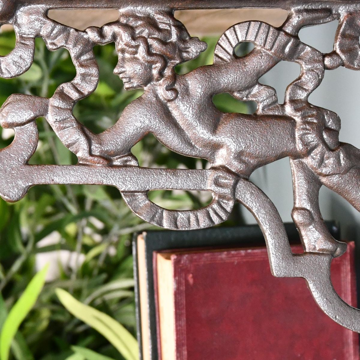 Close-up of the Churb Design on the Shelf Bracket