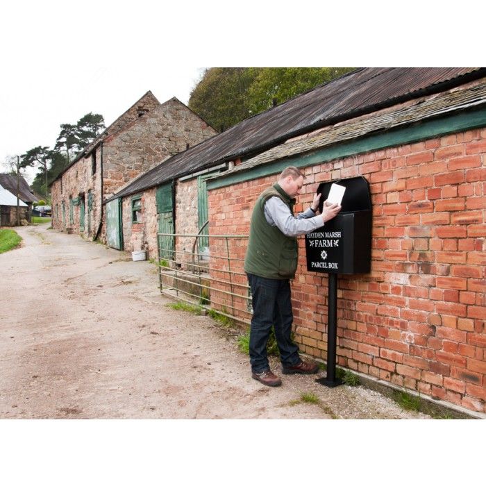 "Billingsgate" Large Secure Parcel Box With Column