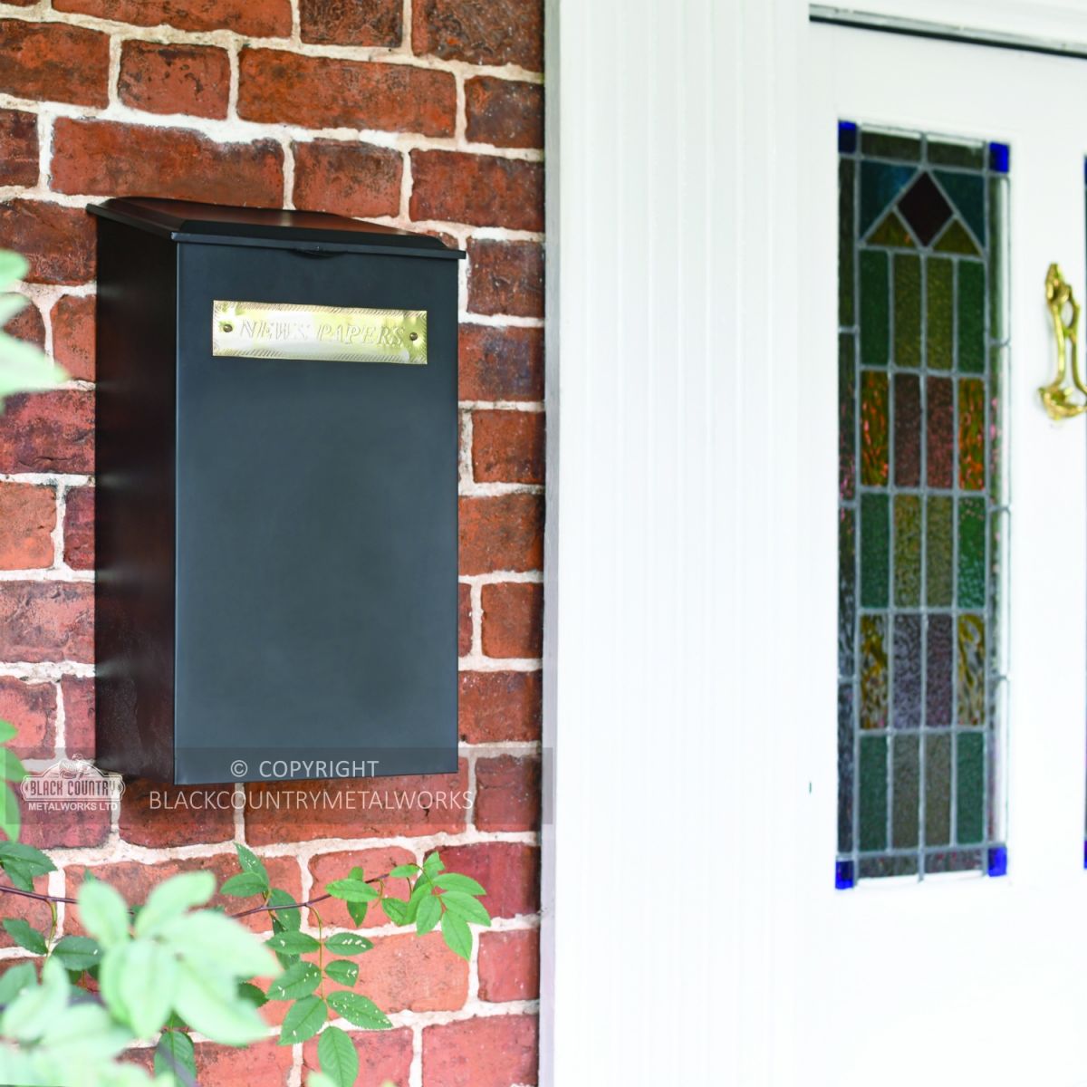 Large Post and Parcel Box Installed By Front Door