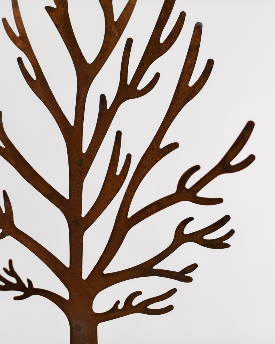 Close Up Of Rustic Tree Ornament 