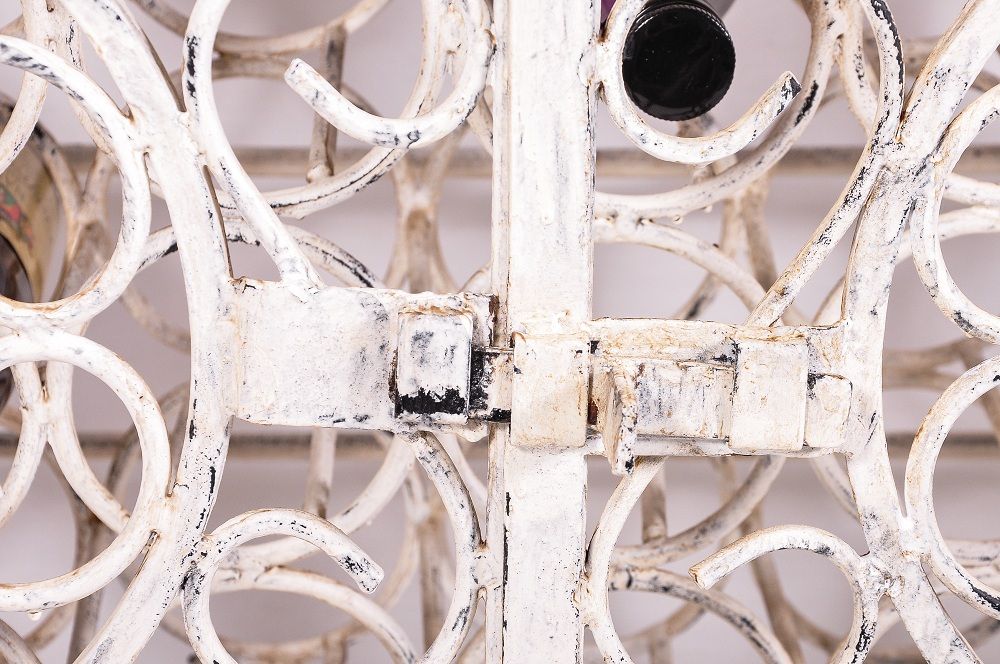 Large White Wine Rack Large White Wine Rack