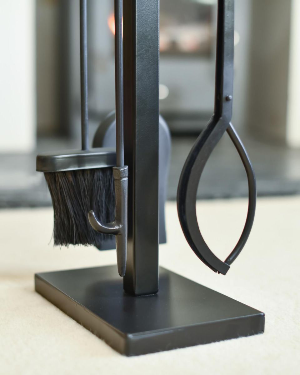 Close-Up of Fireside Tools 