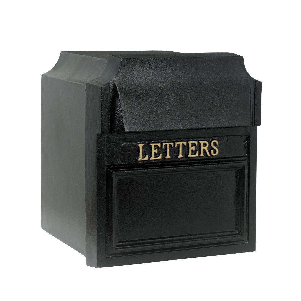 "The Farringdon" Post Box Finished in Black "The Farringdon" Post Box Finished in Black