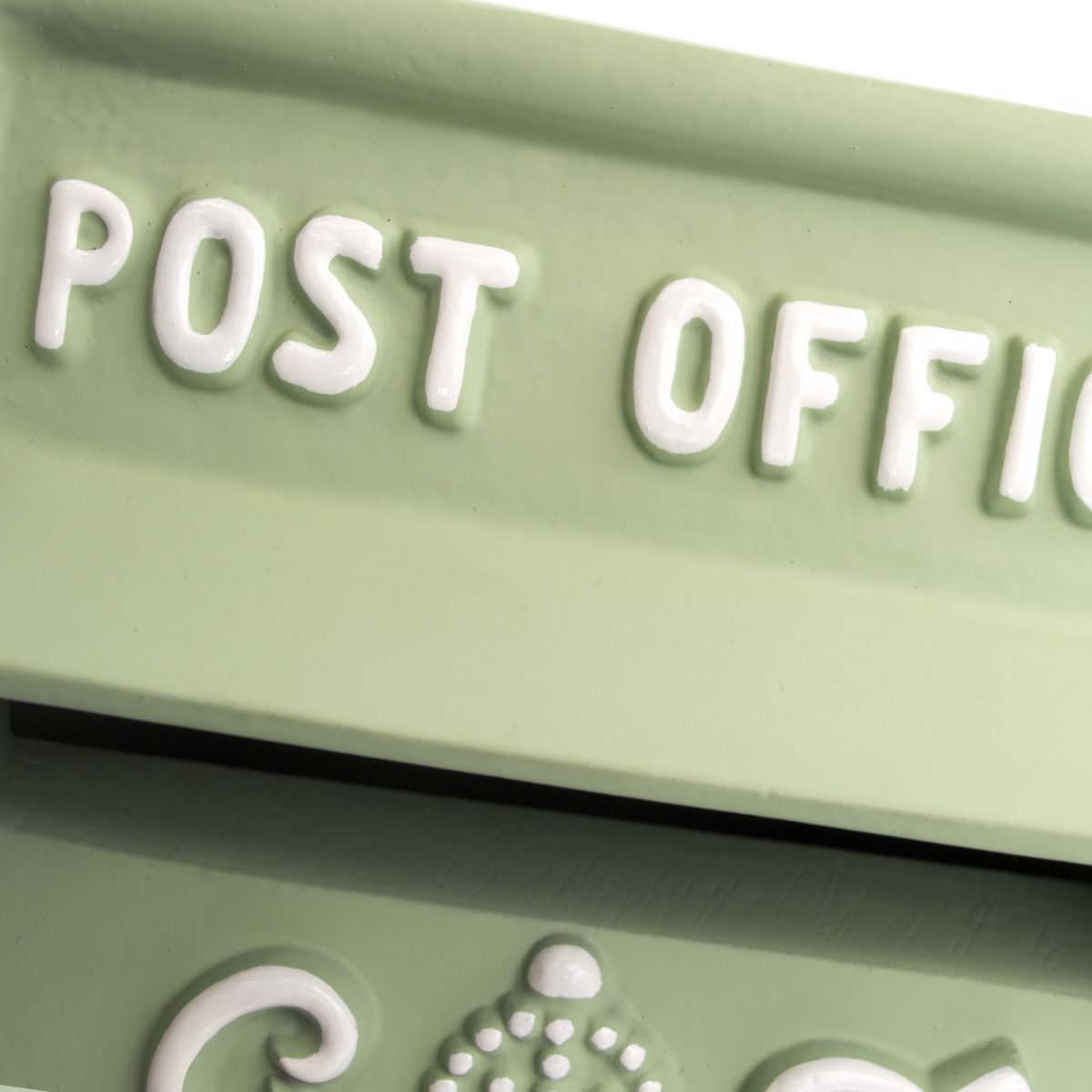 King George Rex Post Box Front