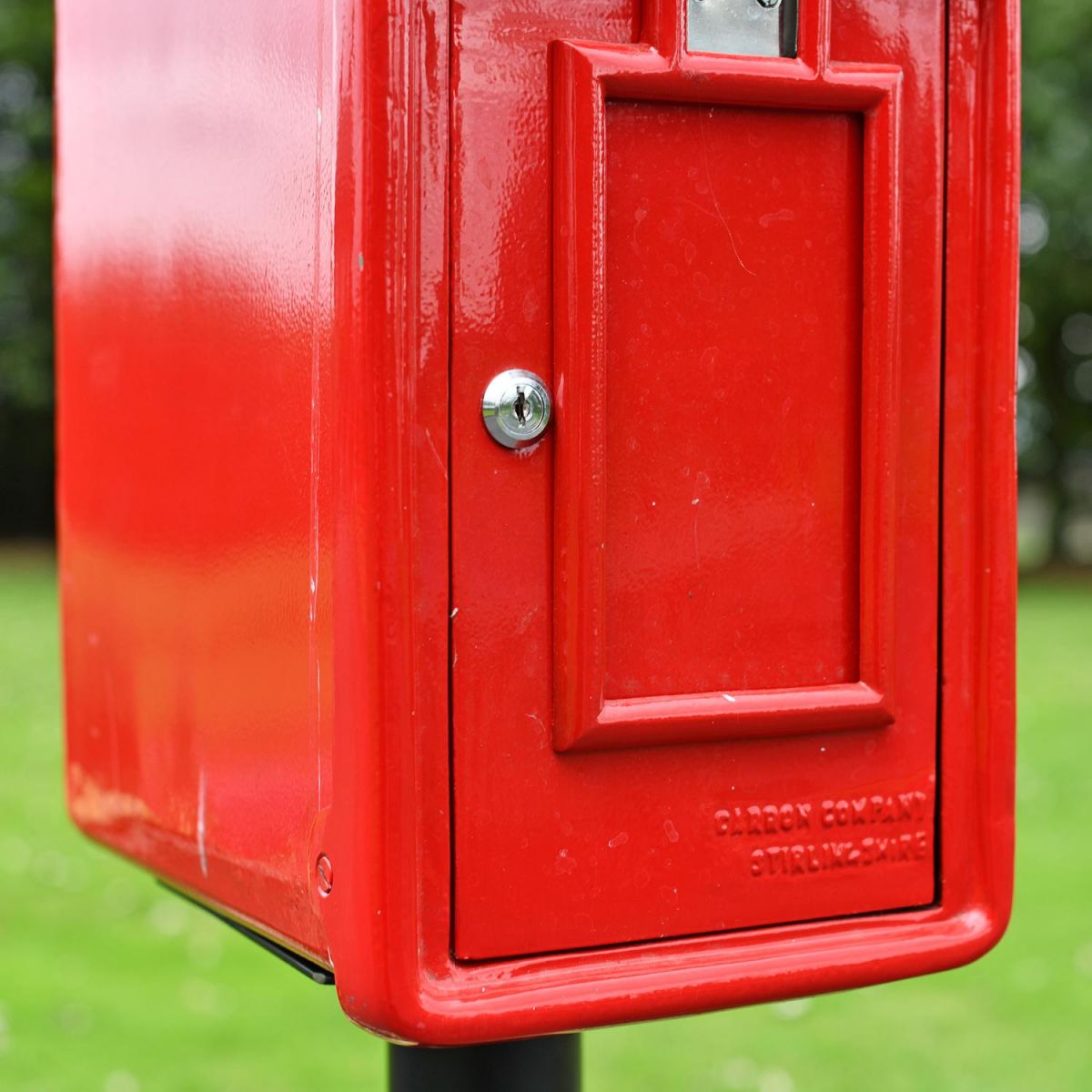 Space on the Front of the Post Box for Signs