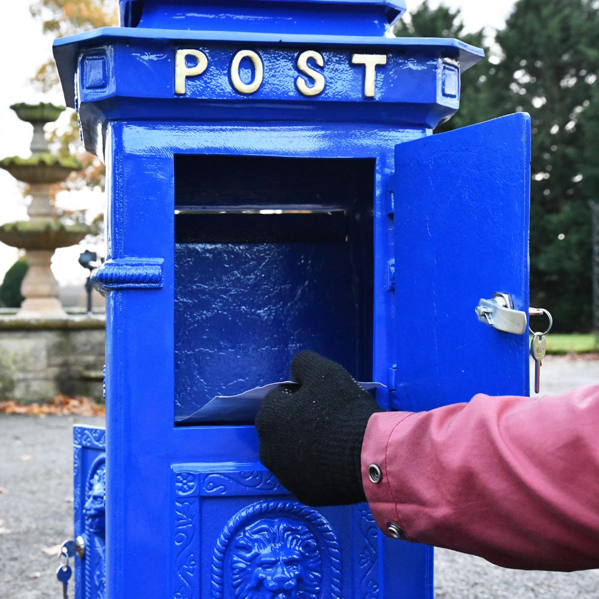 "Coastal Surf" Camden Post Box 