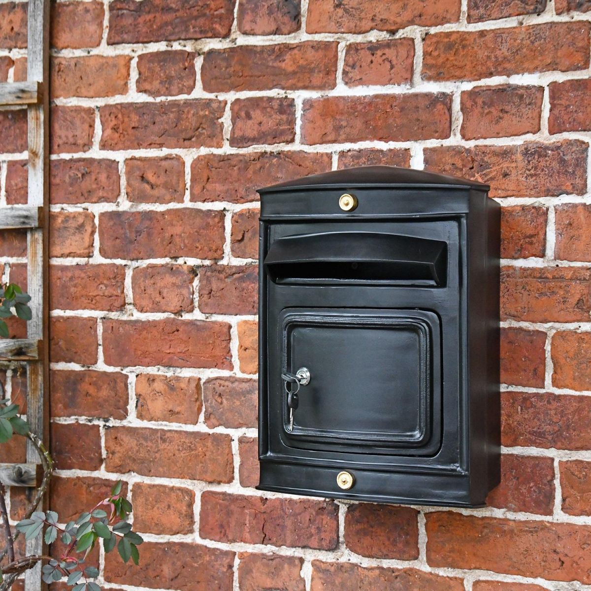 "The Sheffield" Post Box in Black 