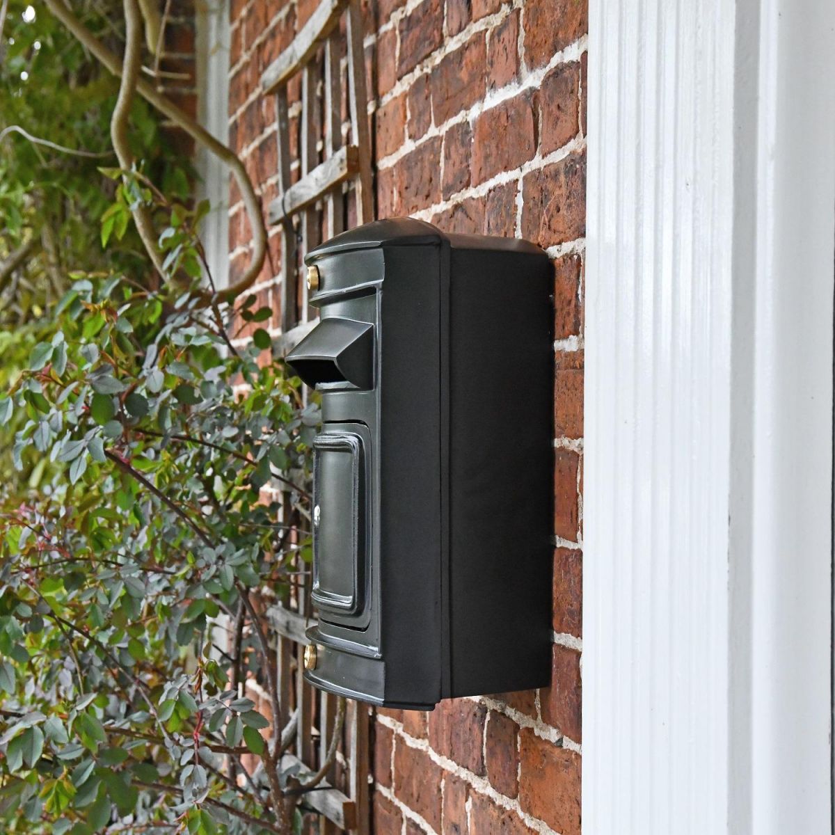 Side view of "The Sheffield" Post Box 