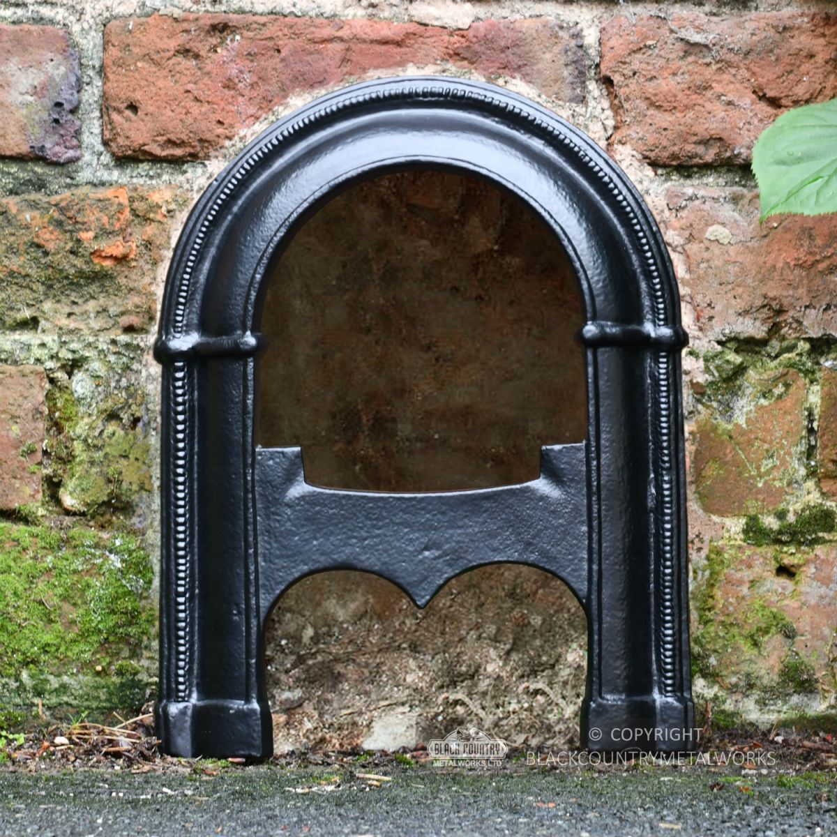 Leithbridge Solid Cast Boot Scraper In Situ