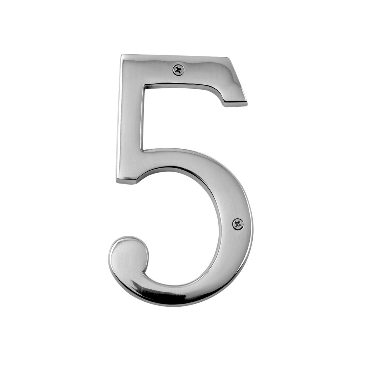 Bright Chrome Big ’N’ Bold Number - 5