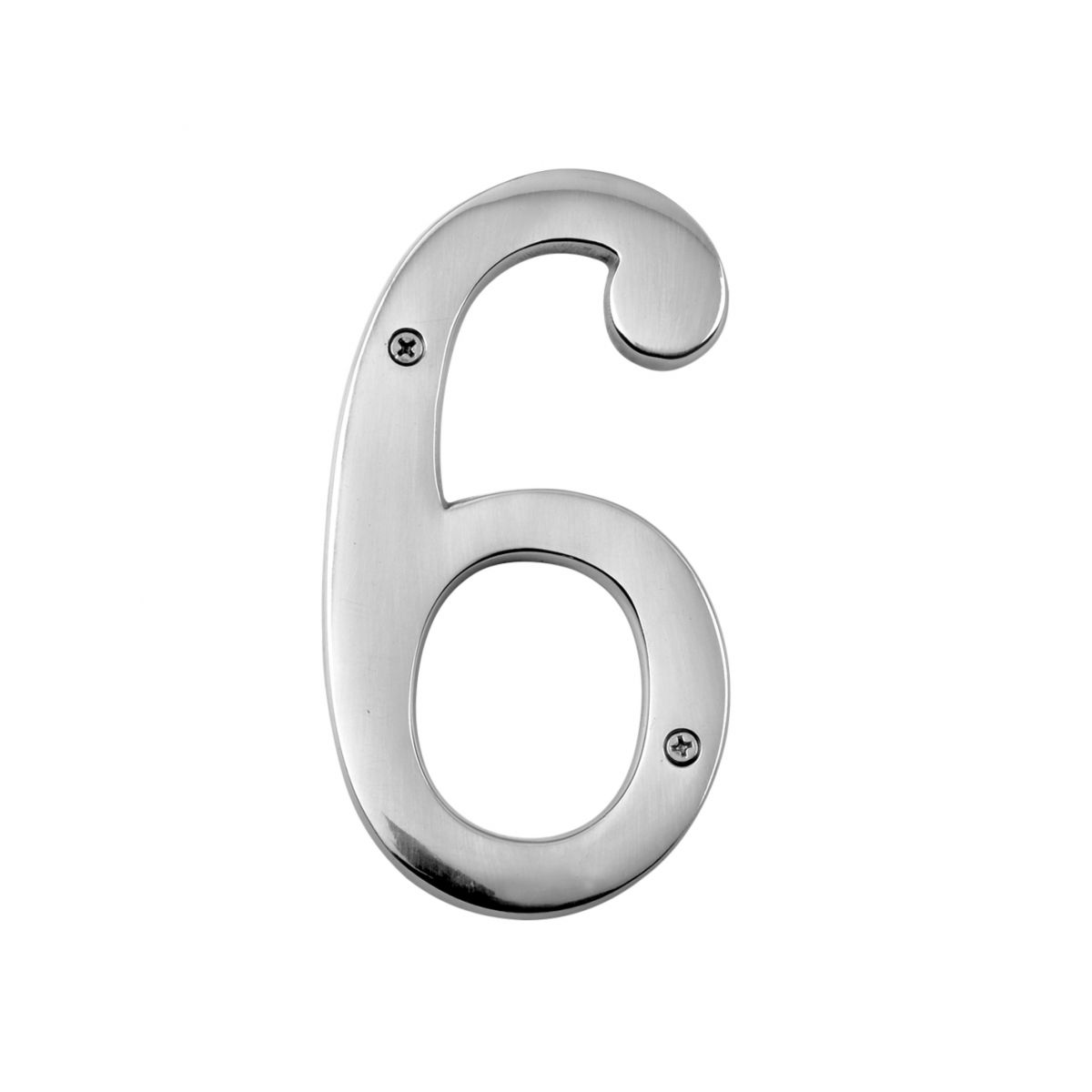 Bright Chrome Big ’N’ Bold Number - 6