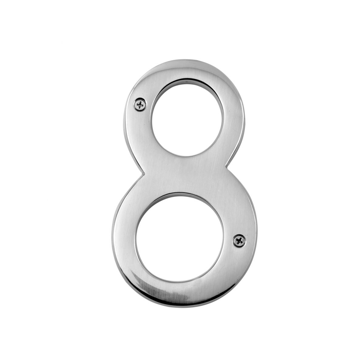 Bright Chrome Big ’N’ Bold Number - 8