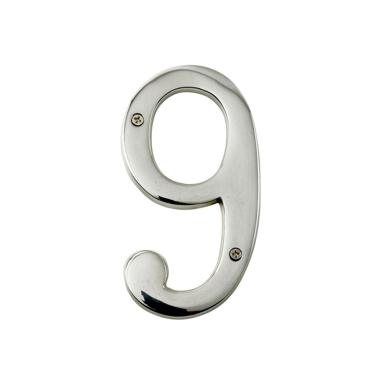 Bright Chrome Big ’N’ Bold Number - 9