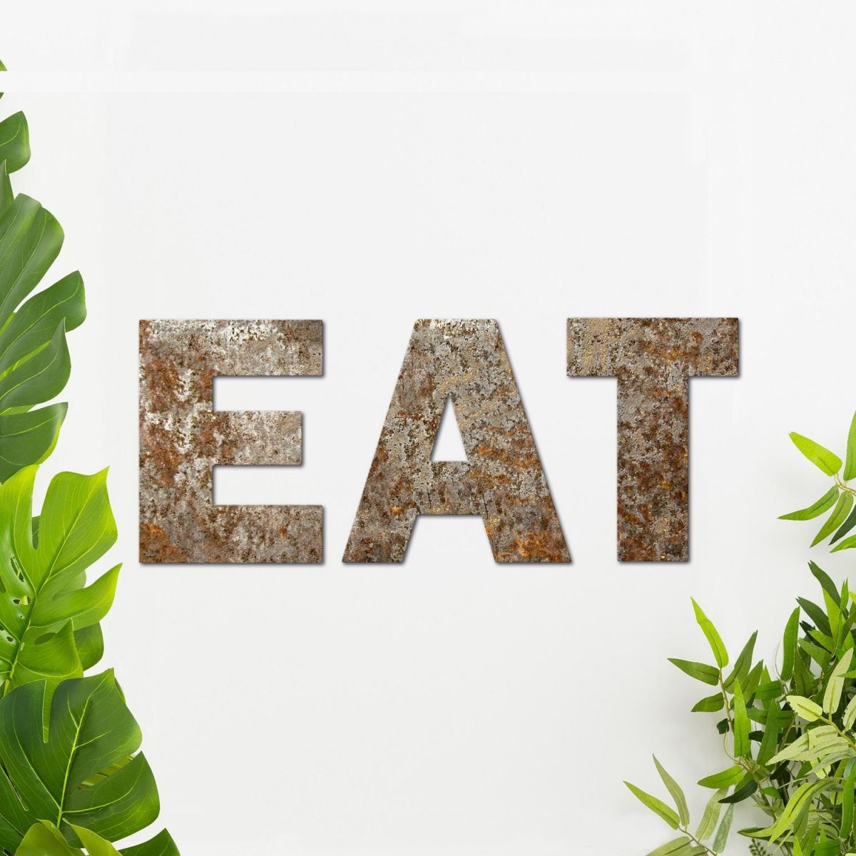 Rustic Metal "EAT" Sign  Rustic Metal "EAT" Sign