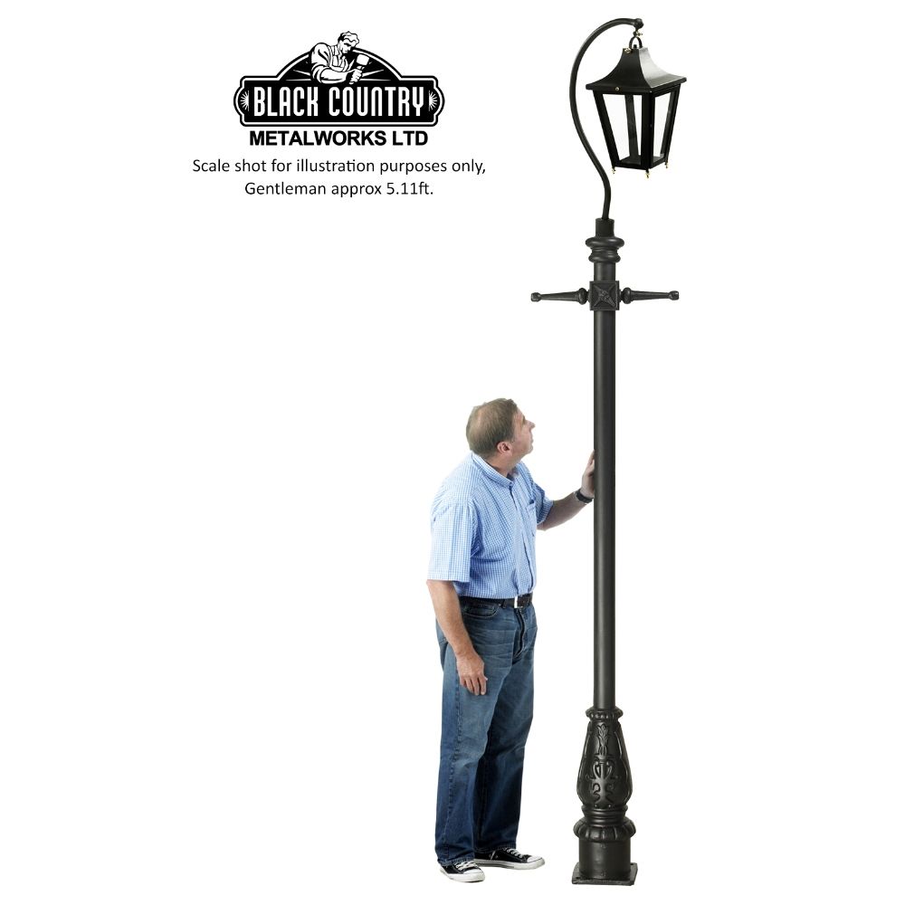 Lincoln Swan Neck & Lamp Post 3.4m