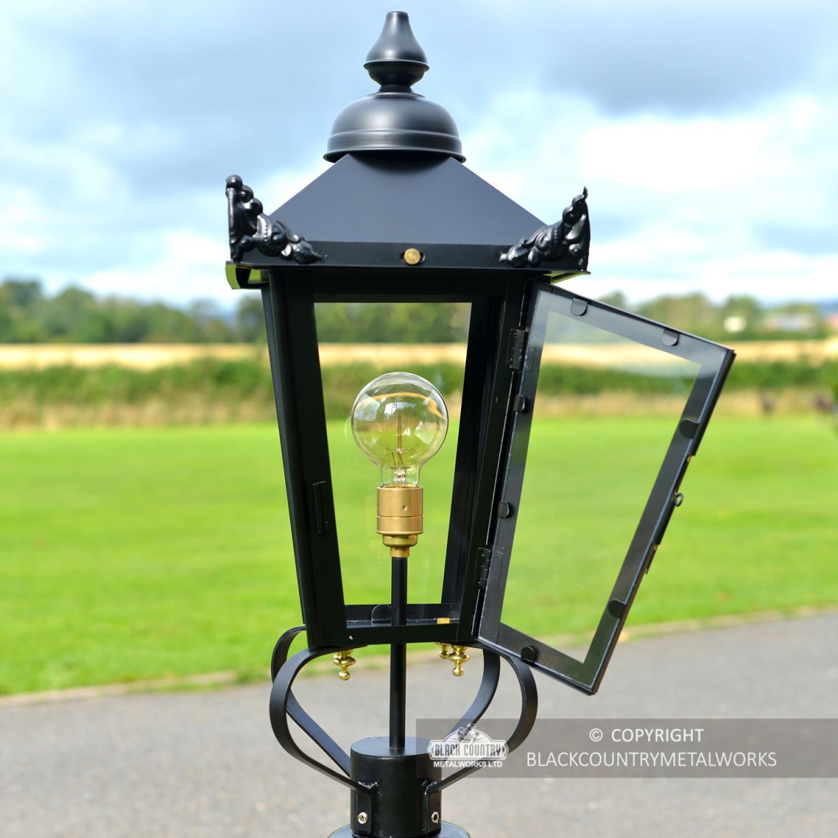 Front Opening Door on the Front of the Lantern