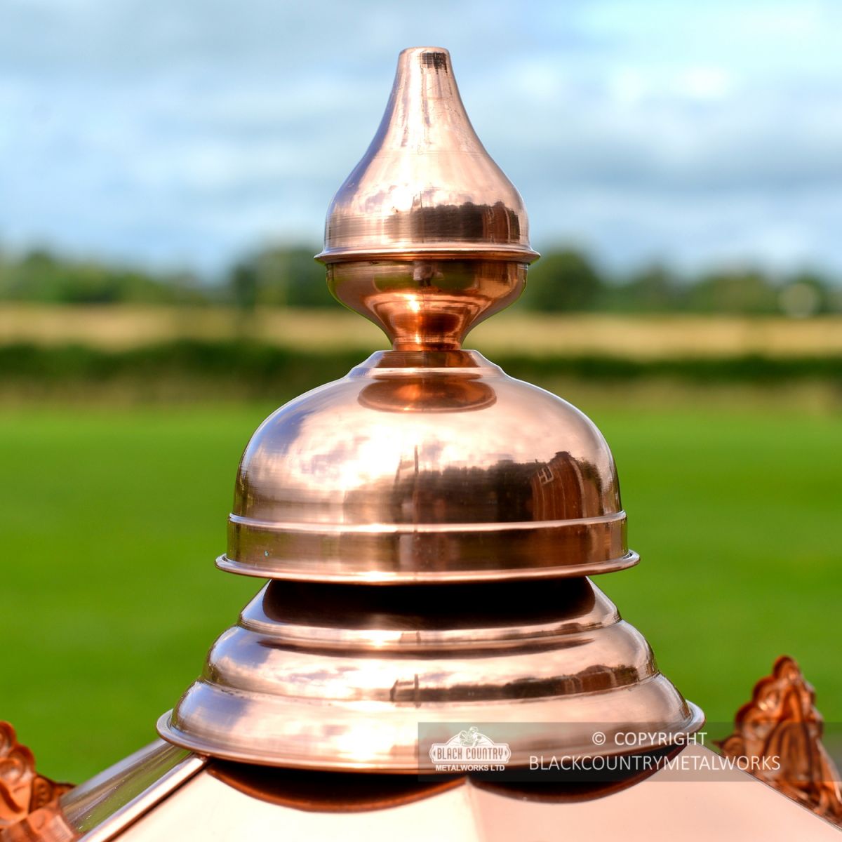 Close-up of the Finial on the Top of the Lantern