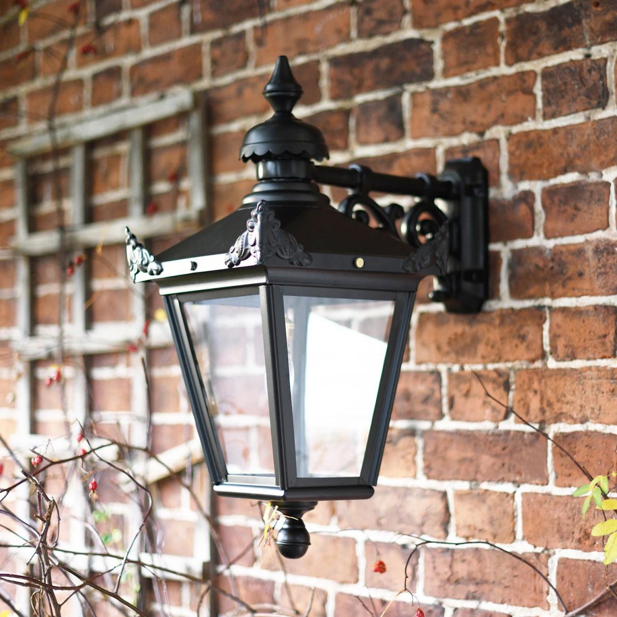 Top Fix Design Victorian Black Lantern In Large