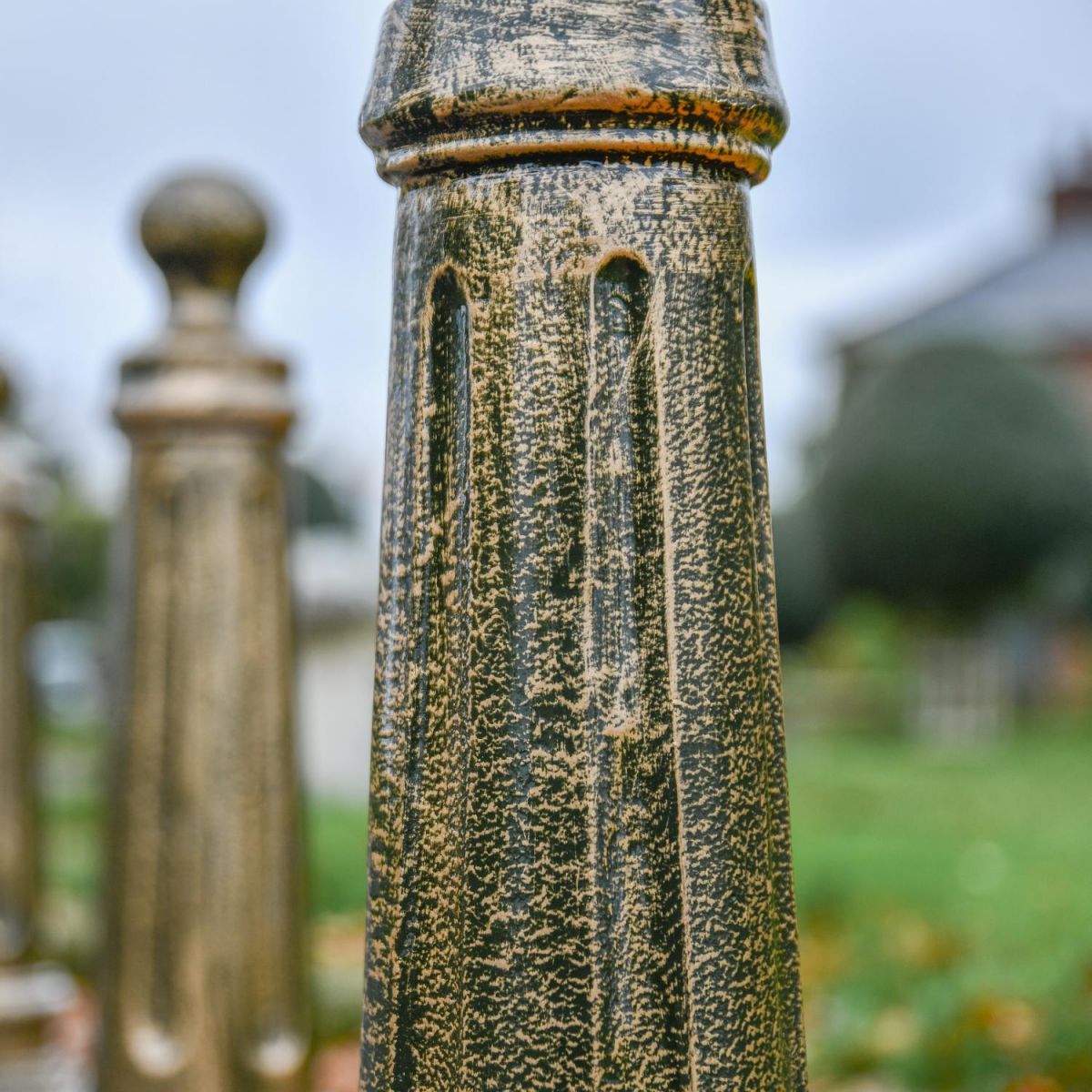Close up of column and base  Close up of column and base