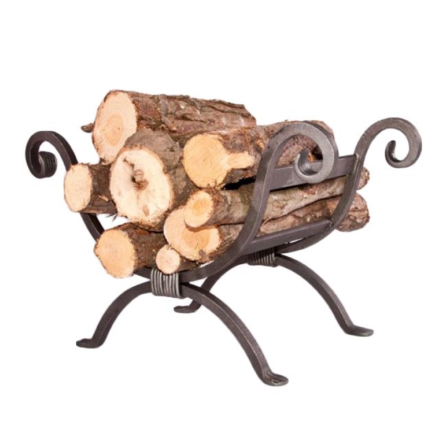 "Hunter" Scroll Design Log Holder & Log Rack